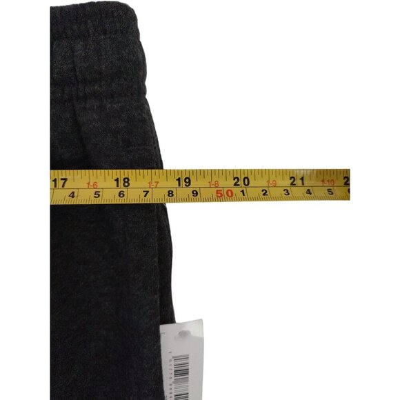 Men's fleece sports pants made of cotton and polyester, grey, size L. NWT - Picture 7 of 8
